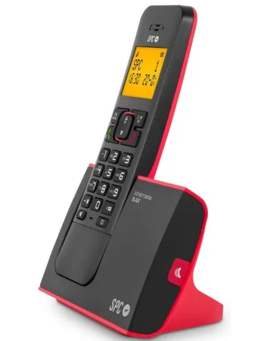 SPC DECT BLADE Teléfono Inalámbrico AG50 Rojo 2 Unidades
