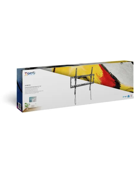 TooQ LP1081T-B Soporte de Pared Inclinable para Monitor/TV 37 - 80" Máx. 45Kg Negro