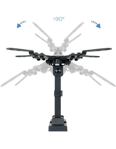 TooQ LP2042TNL-B Soporte de Pared para TV/Monitor 13"-42" Máx. 20Kg Negro