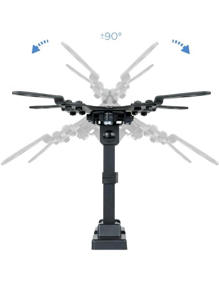 TooQ LP2042TNL-B Soporte de Pared para TV/Monitor 13"-42" Máx. 20Kg Negro