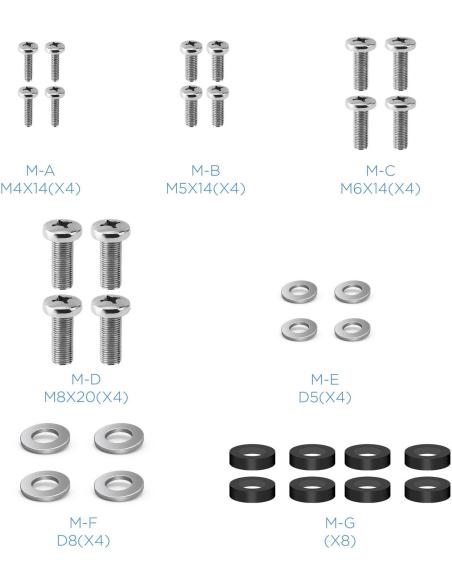TooQ LP2042TNL-B Soporte de Pared para TV/Monitor 13"-42" Máx. 20Kg Negro