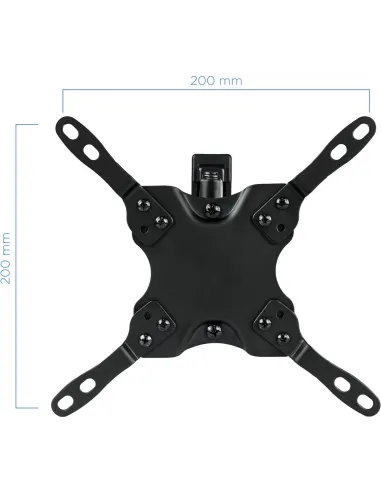 TooQ LP2142TNL-B Soporte de Pared Inclinable y Giratorio para Monitor/TV 13"-42" Máx. 20 Kg Negro