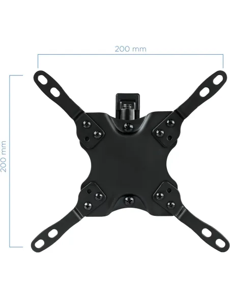 TooQ LP2142TNL-B Soporte de Pared Inclinable y Giratorio para Monitor/TV 13"-42" Máx. 20 Kg Negro