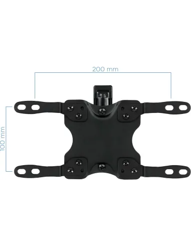 TooQ LP2142TNL-B Soporte de Pared Inclinable y Giratorio para Monitor/TV 13"-42" Máx. 20 Kg Negro