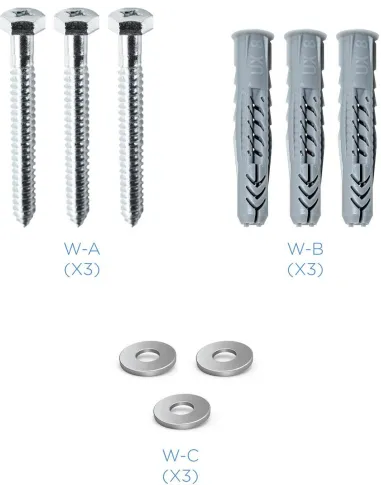 TooQ LP2142TNL-B Soporte de Pared Inclinable y Giratorio para Monitor/TV 13"-42" Máx. 20 Kg Negro
