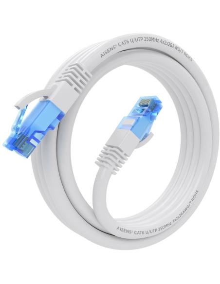 Aisens A135-0821 Cable de Red RJ45 Cat.6 UTP 2m Blanco