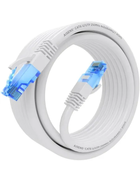 Aisens A135-0824 Cable de Red RJ45 Cat.6 UTP 5m Blanco