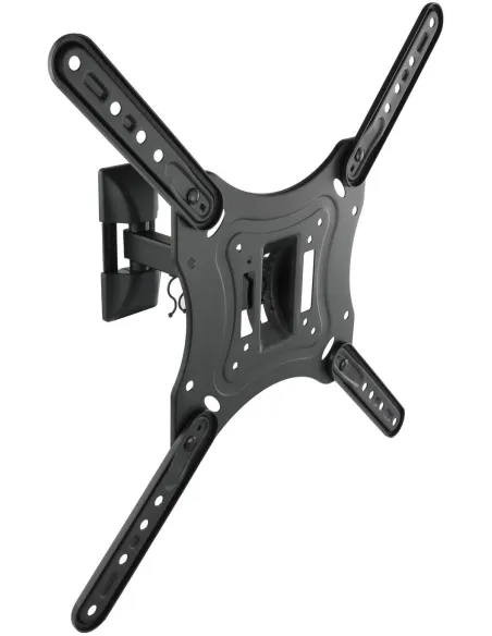 TooQ LP2255TN-B Soporte de Pared Giratorio e Inclinable para Monitor/TV 23"-55" Máx. 30Kg Negro