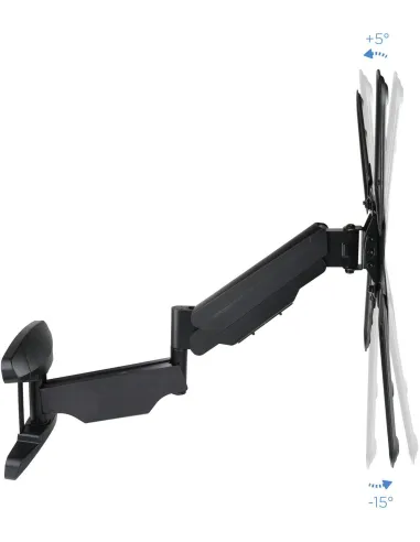 TooQ LP2355TN-B Soporte de Pared para Monitor/TV 23"-55" Máx. 30Kg Negro