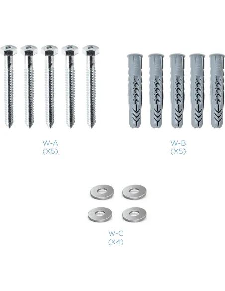 TooQ LP2355TN-B Soporte de Pared para Monitor/TV 23"-55" Máx. 30Kg Negro