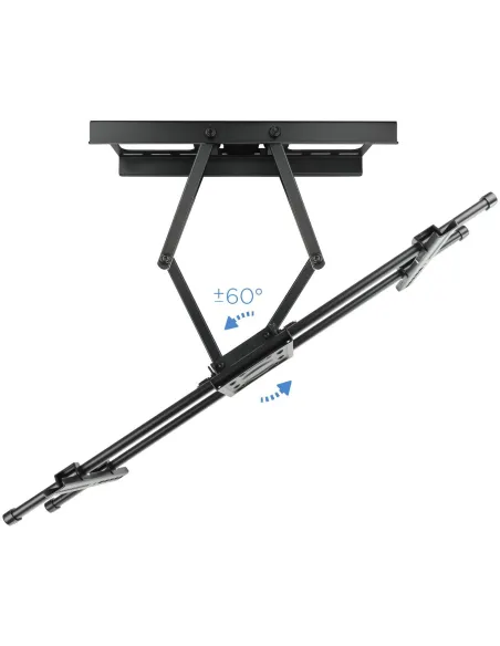 TooQ LP3790TN-B Soporte de Pared para Monitor/TV 37"-90" Máx. 75Kg Negro