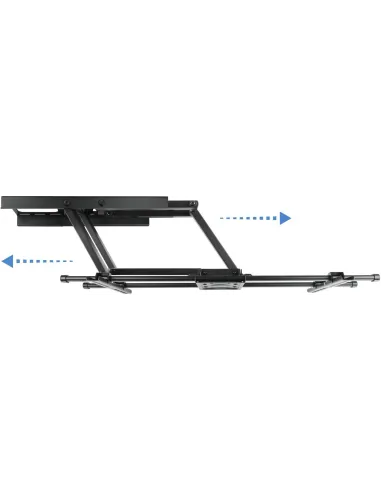 TooQ LP3790TN-B Soporte de Pared para Monitor/TV 37"-90" Máx. 75Kg Negro