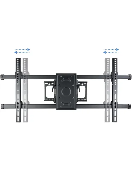 TooQ LP3790TN-B Soporte de Pared para Monitor/TV 37"-90" Máx. 75Kg Negro