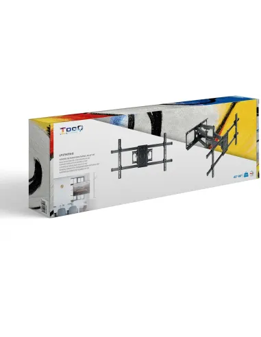 TooQ LP3790TN-B Soporte de Pared para Monitor/TV 37"-90" Máx. 75Kg Negro