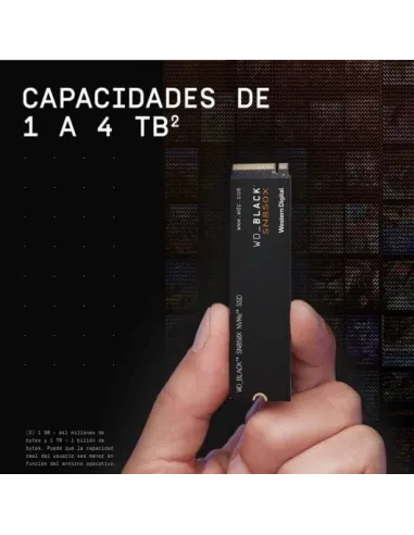 Western Digital Black SN850X SSD 1TB M.2 2280 PCIe Gen4 NVMe
