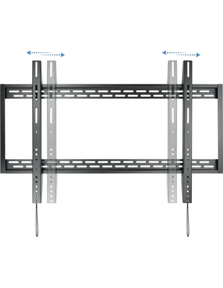 TooQ LP41130T-B Soporte de Pared Fijo para Monitor/TV 60"-100" Máx. 130kg Negro