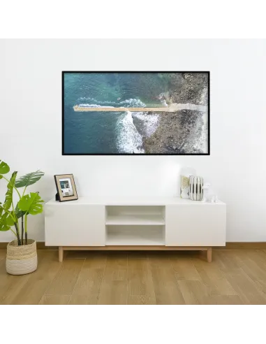 TooQ LP4155F-B Soporte de Pared Fijo para TV/Monitor 32"-55" Máx. 40Kg Negro