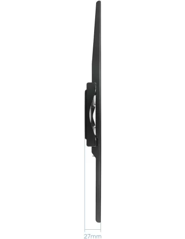 TooQ LP4170F-B Soporte de Pared Ultra Slim Fijo para Monitor/TV 37"-70" Máx. 40Kg Negro
