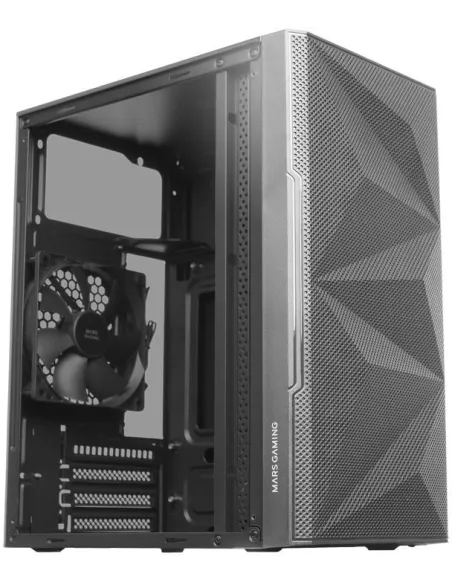 Mars Gaming MC-1500 Minitorre USB 3.0 con Ventana Negra