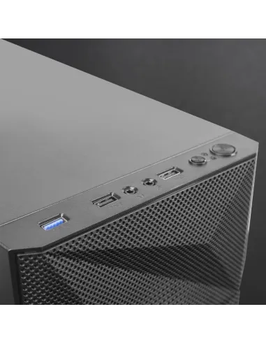 Mars Gaming MC-1500 Minitorre USB 3.0 con Ventana Negra