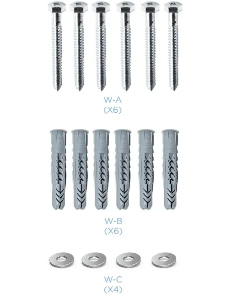 TooQ LP42130T-B Soporte de Pared Inclinable para Monitor/TV 60"-100" Máx. 130kg Negro