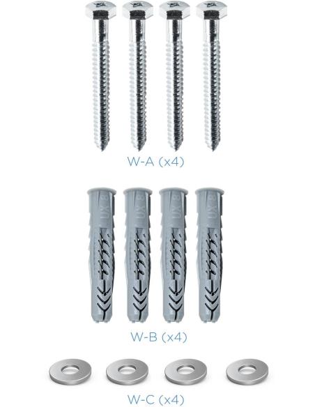 TooQ LP4270T-B Soporte de Pared Inclinable para Monitor/TV 37"-70" Máx. 40Kg Negro