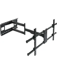 TooQ LP4380XL-B Soporte de Pared Inclinable y Giratorio para Monitor/TV 43"-80" Máx. 50Kg Negro-ACCE51842