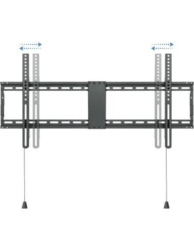 TooQ LP4390F-B Soporte de Pared Fijo para Monitor/TV 43"-90" Máx. 70Kg Negro