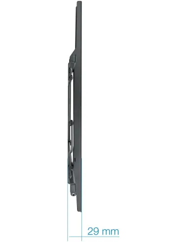 TooQ LP4390F-B Soporte de Pared Fijo para Monitor/TV 43"-90" Máx. 70Kg Negro