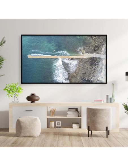 TooQ LP4390F-B Soporte de Pared Fijo para Monitor/TV 43"-90" Máx. 70Kg Negro