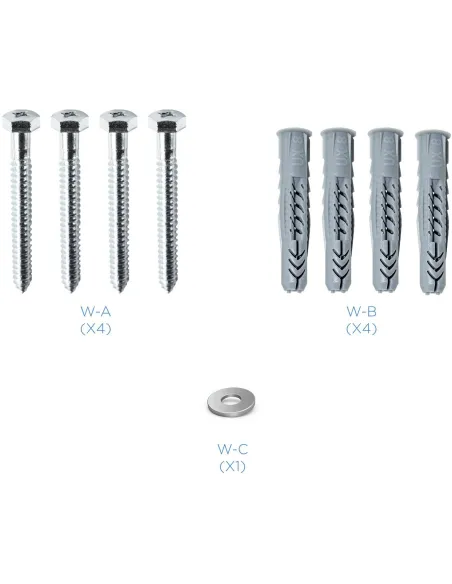 TooQ LP6055TN-B Soporte de Pared Inclinable y Giratorio para Monitor/TV 23"-55" Máx. 30Kg Negro