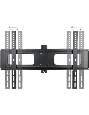 TooQ LP6070TN-B Soporte de Pared Inclinable y Giratorio para Monitor/TV 37"-70" Máx. 50Kg Negro