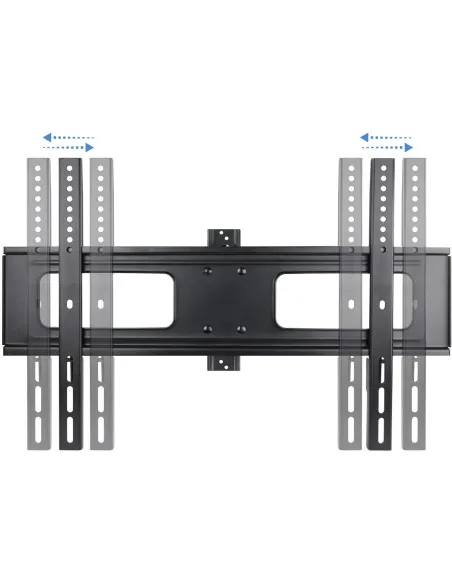 TooQ LP6070TN-B Soporte de Pared Inclinable y Giratorio para Monitor/TV 37"-70" Máx. 50Kg Negro