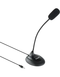 TooQ TQMM-213 Micrófono Multimedia Flexible Jack 3.5 mm Negro-MULT51155