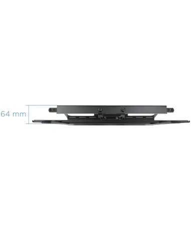 TooQ LP6270TN-B Soporte de Pared Inclinable y Giratorio para Monitor/TV 37"-70" Máx. 50 Kg Negro