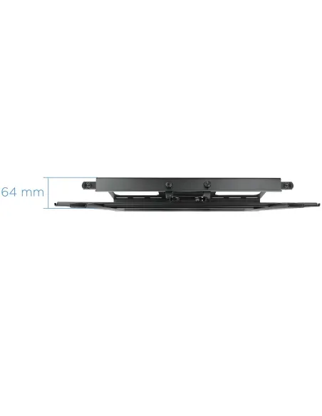 TooQ LP6270TN-B Soporte de Pared Inclinable y Giratorio para Monitor/TV 37"-70" Máx. 50 Kg Negro