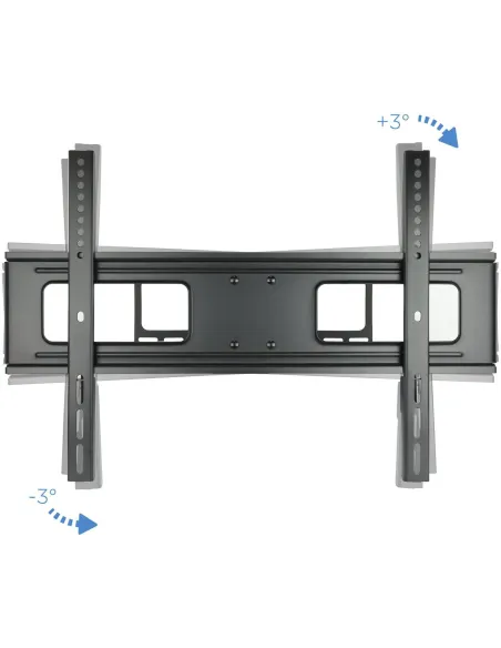 TooQ LP6270TN-B Soporte de Pared Inclinable y Giratorio para Monitor/TV 37"-70" Máx. 50 Kg Negro
