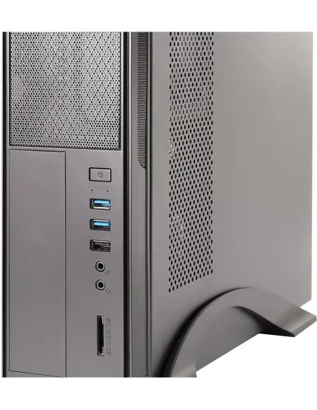 UNYKAch UK2010 85% Eficiencia Micro ATX USB 3.0 Negra + Fuente de Alimentación 300W