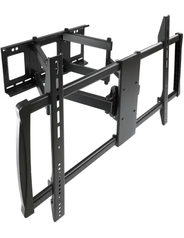 TooQ LP75100TN-B Soporte de Pared Inclinable y Giratorio para TV/Monitor 60"-100" Máx. 80kg Negro