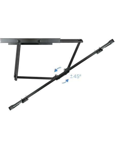 TooQ LP75100TN-B Soporte de Pared Inclinable y Giratorio para TV/Monitor 60"-100" Máx. 80kg Negro