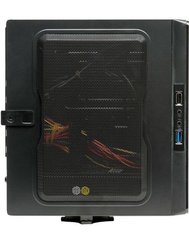 UNYKAch UK1007 Mini ITX USB 3.0 + Fuente de Alimentación 150W Negra