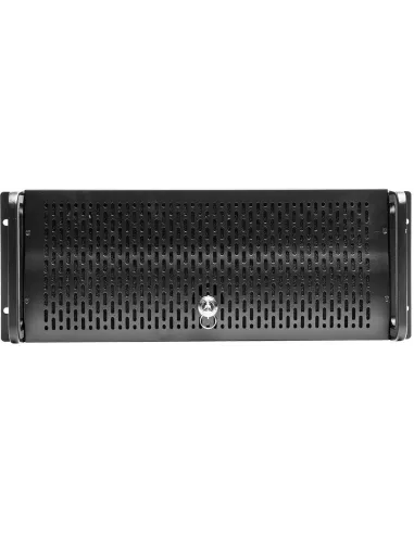 UNYKAch UK 4129 Caja Rack 19" 4U Negra Sin Fuente