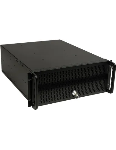 UNYKAch UK 4129 Caja Rack 19" 4U Negra Sin Fuente
