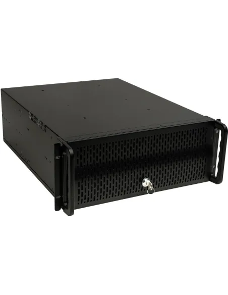UNYKAch UK 4129 Caja Rack 19" 4U Negra Sin Fuente