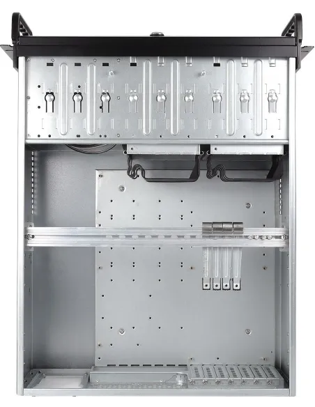 UNYKAch UK 4129 Caja Rack 19" 4U Negra Sin Fuente