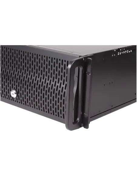 UNYKAch UK 4129 Caja Rack 19" 4U Negra Sin Fuente