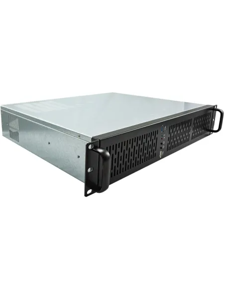 UNYKAch UK 2129 Caja Rack 19" 2U Negra Sin Fuente