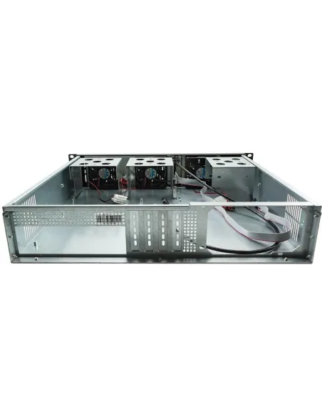 UNYKAch UK 2129 Caja Rack 19" 2U Negra Sin Fuente