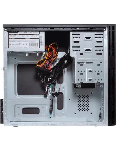 UNYKAch Grey Rain EVO Micro ATX USB 3.0 Negra + Fuente de Alimentación 500W