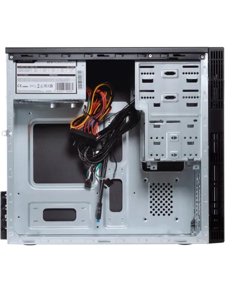 UNYKAch Grey Rain EVO Micro ATX USB 3.0 Negra + Fuente de Alimentación 500W